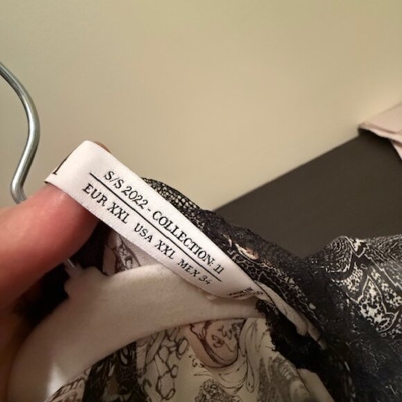 ​Limited Edition 2022 Spring Season Zara Combined Lace Dress - XXL - Picture 4 of 8